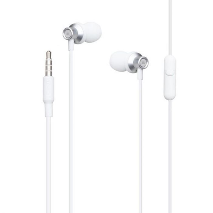 Гарнітура XO EP15 In-ear Metal White (6920680866175)