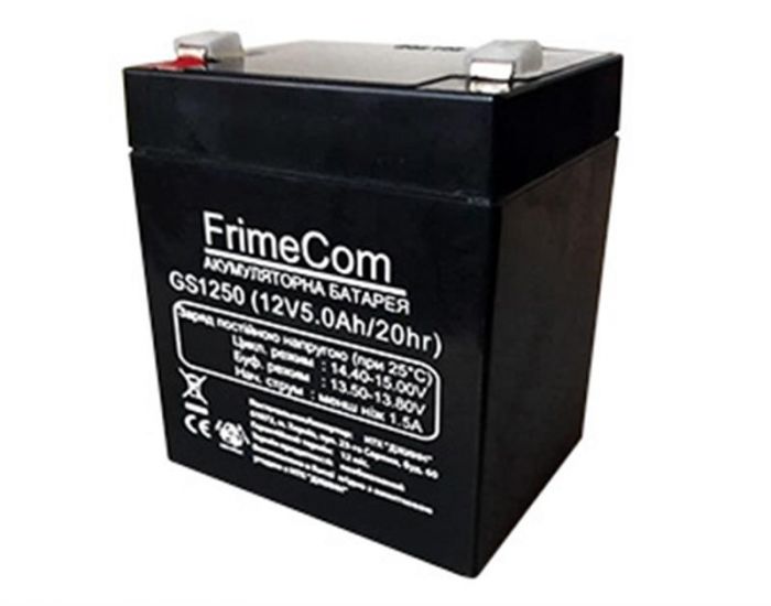 Акумуляторна батарея FrimeCom 12V 5AH (GS1250) AGM