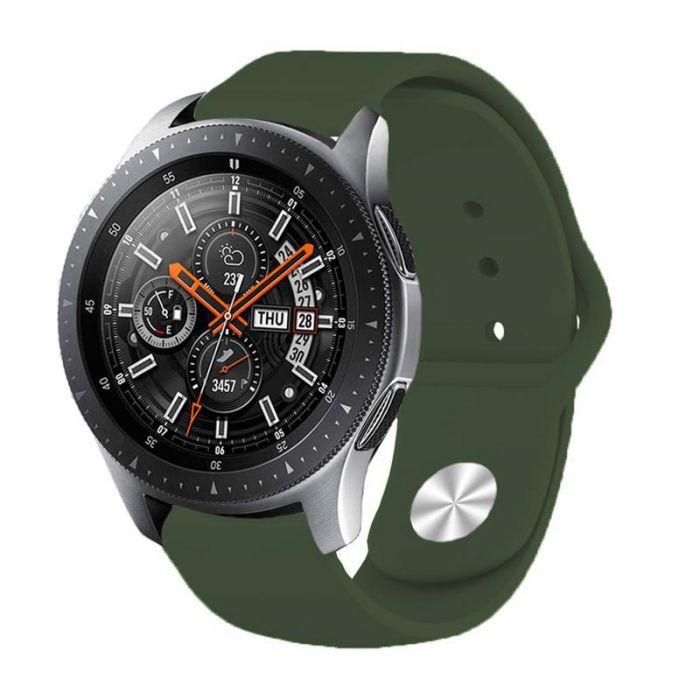 Силіконовий ремінець BeCover для Xiaomi iMi KW66/Mi Watch Color/Haylou LS01/Watch S1 Active Green (706367)