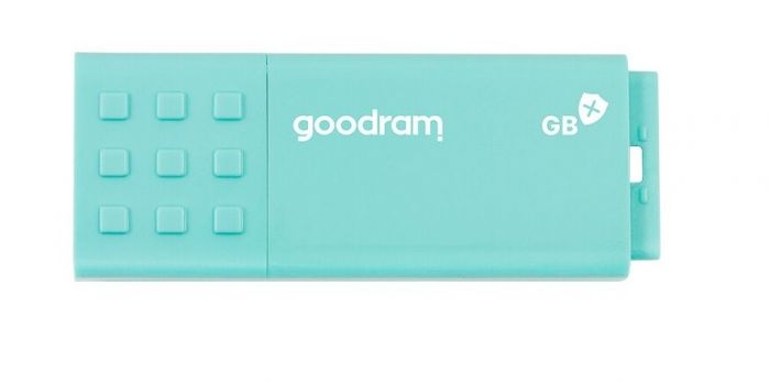 Флеш-накопичувач USB3.0 16GB GOODRAM UME3 Care Green (UME3-0160CRR11)