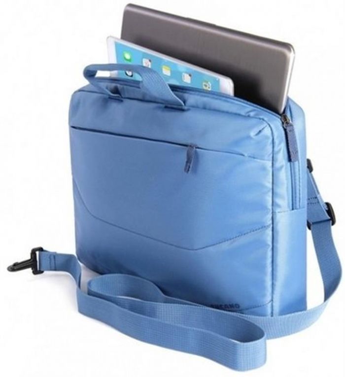 Сумка Tucano Idea 15.6" Blue (BU-BIDEA-WM-Z) + бездротова миша