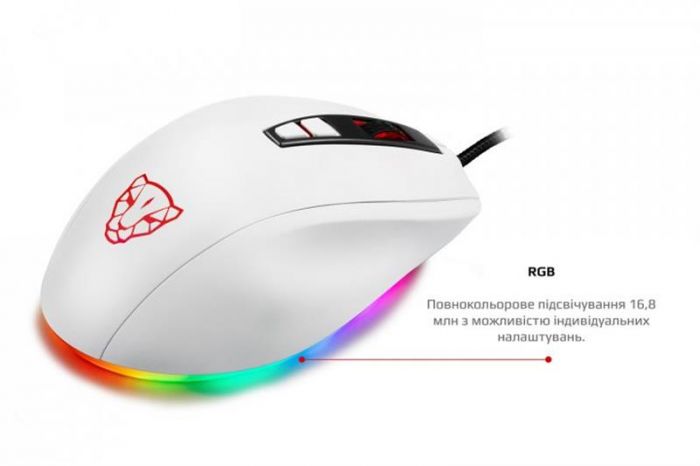 Миша Motospeed V60 White (mtv60w)