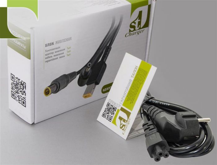 Блок живлення 1StCharger для ноутбука Asus 19V 65W 3.42A 4.5х3.0мм + каб.живл. (AC1STAS65WE)