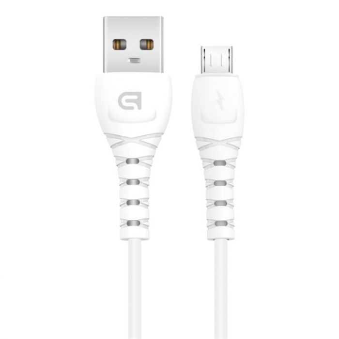 Кабель Armorstandart AR16 USB - micro USB (M/M), 3 А, 1 м, White (ARM59532)