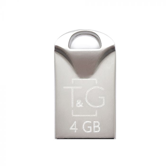 Флеш-накопичувач USB 4GB T&G 106 Metal Series Silver (TG106-4G)