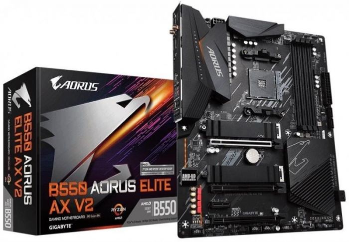 Материнська плата Gigabyte B550 Aorus Elite AX V2 Socket AM4