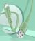 Кабель ColorWay USB - Lightning (M/M), soft silicone, 2.4 А, 1 м, Green (CW-CBUL042-GR)