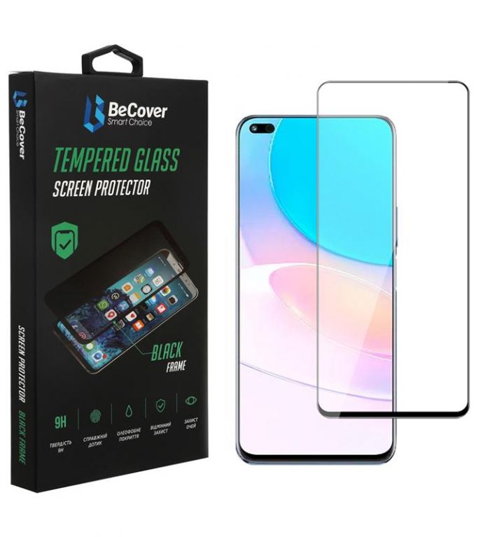 Захисне скло BeCover для Huawei Nova 8i Black (706894)