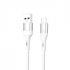 Кабель SkyDolphin S06V LED Smart Power USB - microUSB (M/M) 1 м, White (USB-000558)