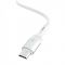 Кабель SkyDolphin S06V LED Smart Power USB - microUSB (M/M) 1 м, White (USB-000558)