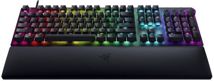 Клавіатура Razer Huntsman V2 Purple Optical Switch Black (RZ03-03931300-R3R1)