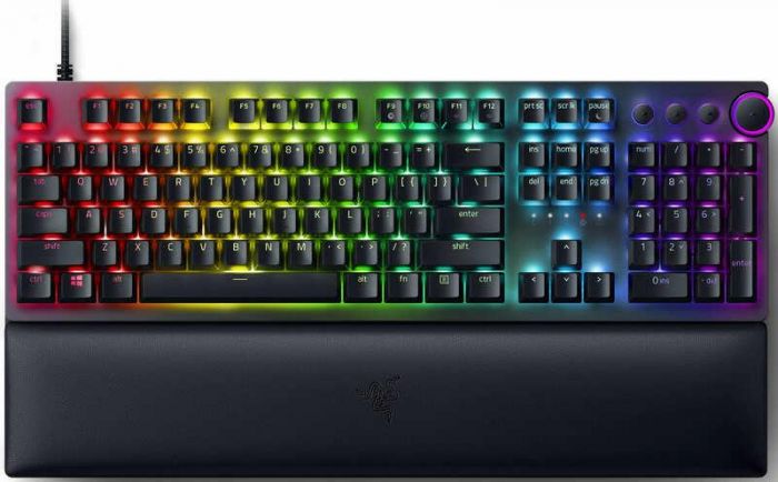 Клавіатура Razer Huntsman V2 Purple Optical Switch Black (RZ03-03931300-R3R1)