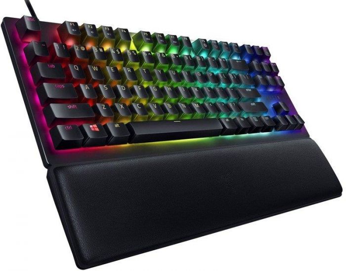 Клавіатура Razer Huntsman V2 TKL Purple Switch Black (RZ03-03941400-R3R1)