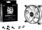 Вентилятор be quiet! Shadow Wings 2 120mm White (BL088)