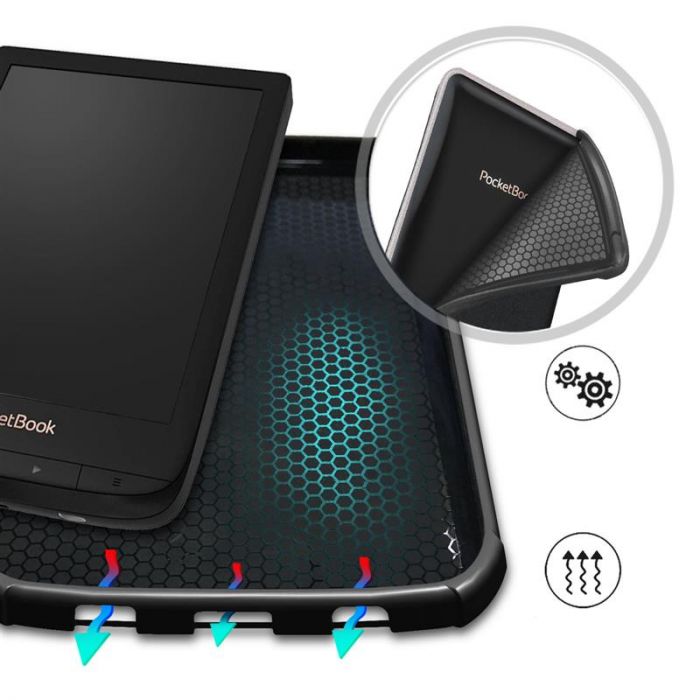 Чохол-книжка BeCover Smart Case для PocketBook 606/616/617/627/628/632 Touch HD 3/632 Plus/632 Aqua/633 Deep Blue (707153)