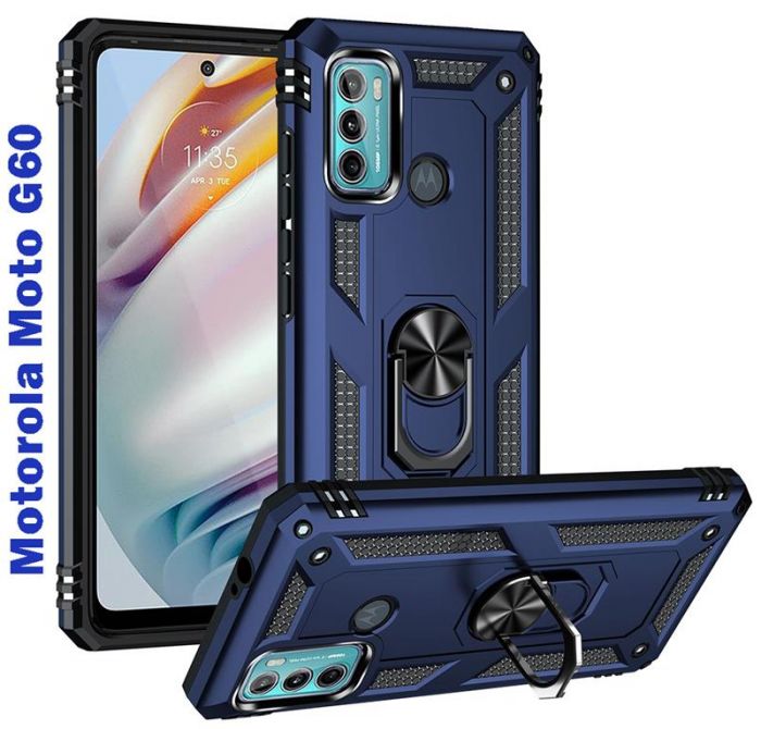 Чохол-накладка BeCover Military для Motorola Moto G60/G60s Blue (707111)