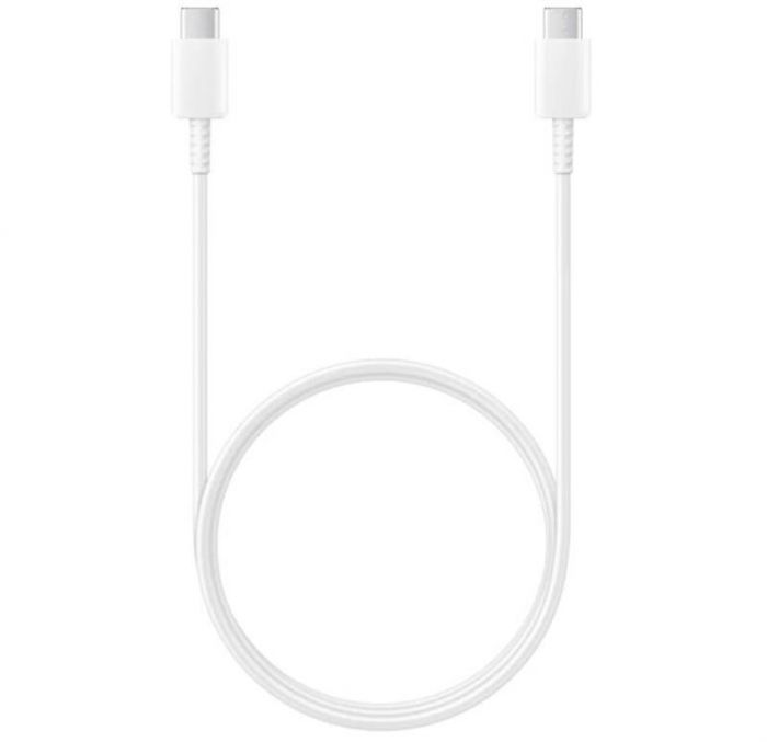 Кабель Samsung USB Type-C - USB Type-C (M/M), 1 м, White (EP-DA705BWRGRU) OEM