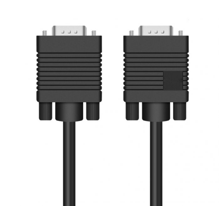 Кабель Prologix VGA - VGA (M/M), HD15M/HD15M (3+9С), 3 м, Black (PR-VGA-VGA-P-06-28-3m)