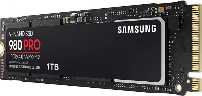 Накопичувач SSD  1ТB Samsung 980 PRO M.2 2280 PCIe 4.0 x4 NVMe V-NAND MLC (MZ-V8P1T0BW)