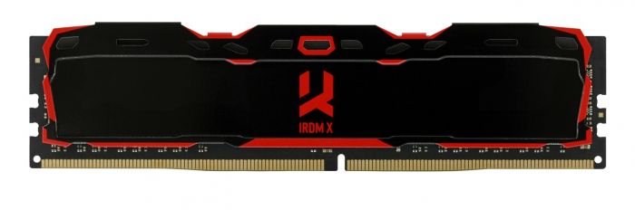 Модуль пам`ятi DDR4 16GB/2666 GOODRAM Iridium X Black (IR-X2666D464L16/16G)