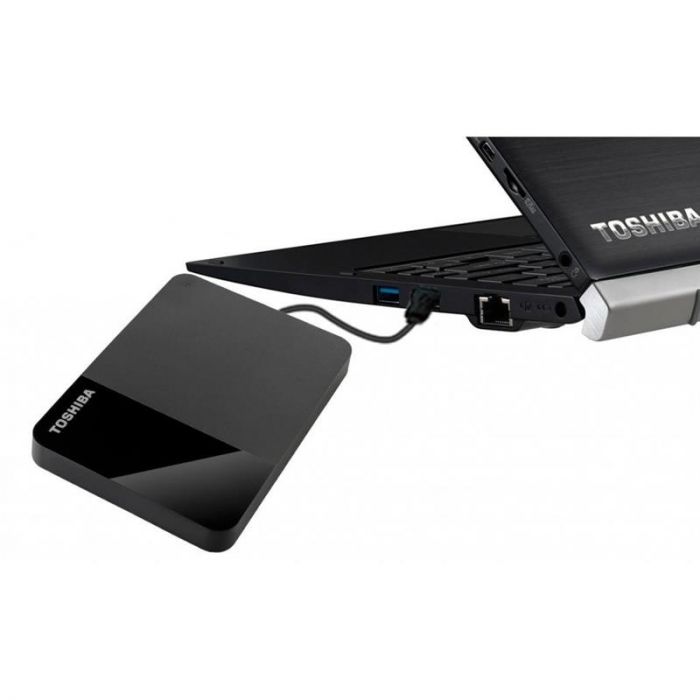 Зовнішній жорсткий диск 2.5" USB 2.0ТB Toshiba Canvio Ready Black (HDTP320EK3AA)