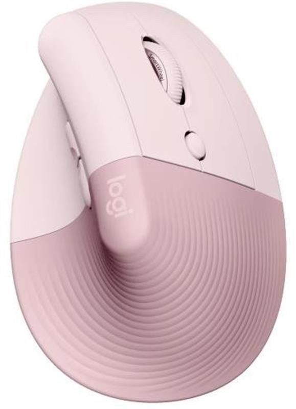 Миша бездротова Logitech Lift Vertical Ergonomic Rose (910-006478)