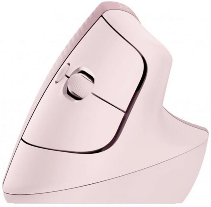 Мишка бездротова Logitech Lift Vertical Ergonomic Rose (910-006478)