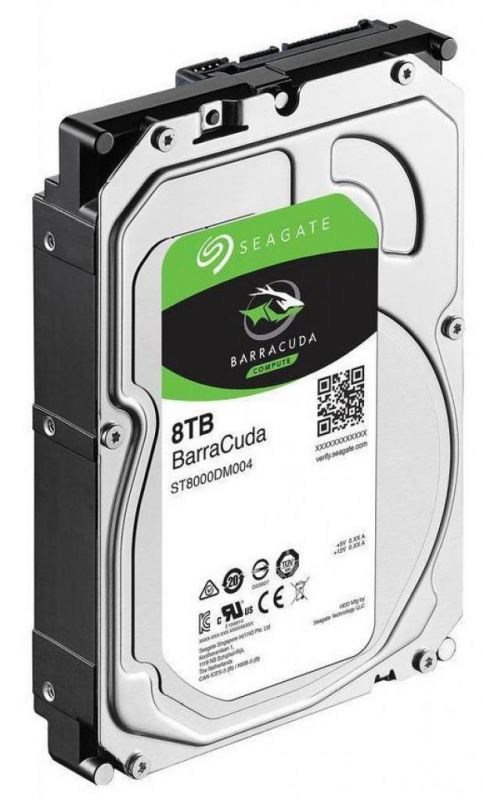 Накопичувач HDD SATA 8.0TB Seagate BarraCuda 5400rpm 256MB (ST8000DM004)