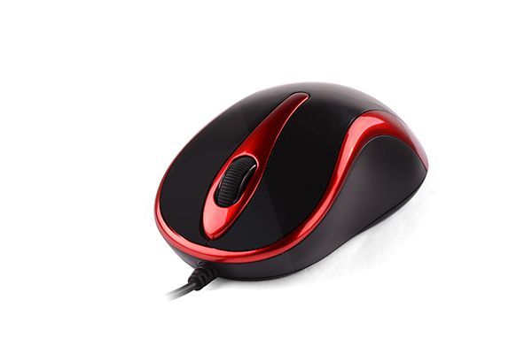 Миша A4Tech N-350-2 Red/Black V-Track