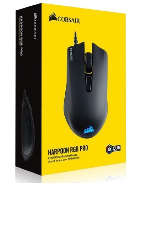 Миша Corsair Harpoon RGB Pro Black (CH-9301111-EU)