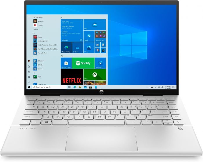 Ноутбук HP Pavilion x360 14-ek1011ua (832S9EA) Silver