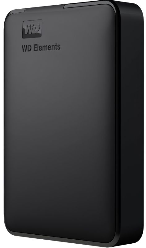 Зовнішній жорсткий диск 2.5" USB 5.0TB WD Elements Portable Black (WDBU6Y0050BBK-WESN)