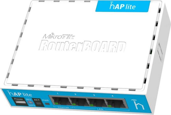 Бездротовий маршрутизатор Mikrotik hAP lite (RB941-2ND)