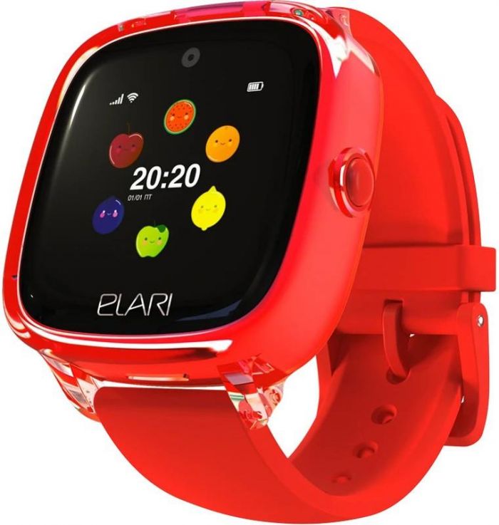 Дитячий смарт-годинник з GPS-трекером Elari KidPhone Fresh Red (KP-F/Red)