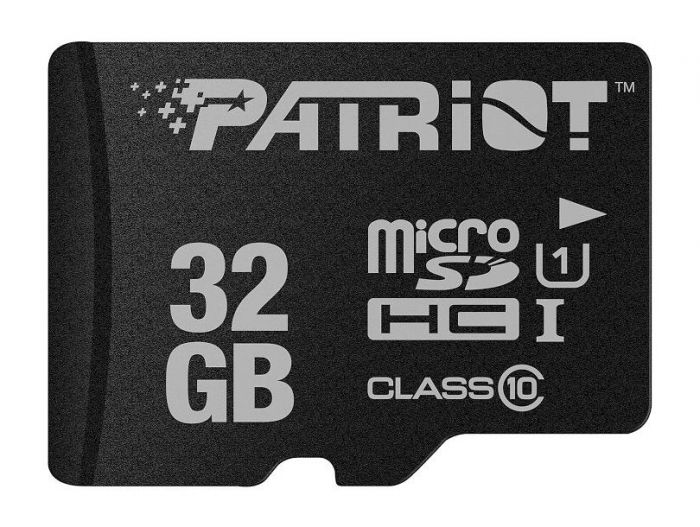 Карта пам`яті MicroSDHC 32GB UHS-I Class 10 Patriot LX (PSF32GMDC10)