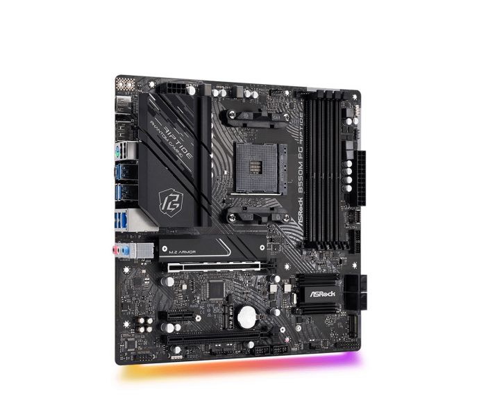 Материнська плата ASRock B550M PG Riptide Socket AM4