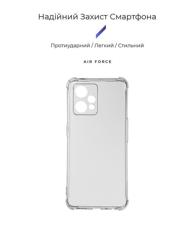 Чохол-накладка Armorstandart Air Force для Realme 9 Camera cover Transparent (ARM62463)