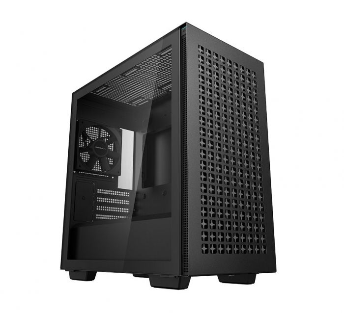 Корпус DeepCool CH370 Black (R-CH370-BKNAM1-G-1) без БЖ