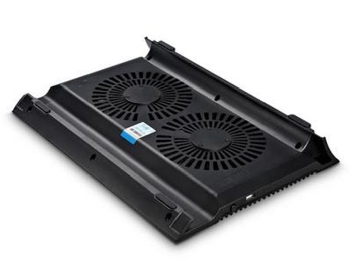 Охолоджуюча підставка для ноутбука DeepCool N8 Black 17"