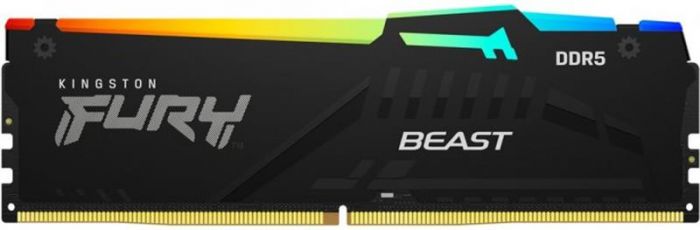 Модуль пам`яті DDR5 2x8GB/5600 Kingston Fury Beast RGB Black (KF556C36BBEAK2-16)