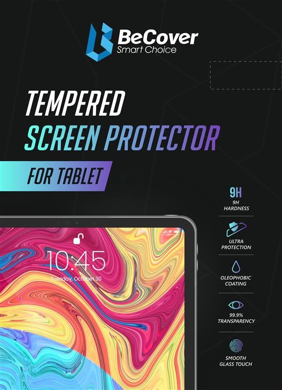 Захисне скло BeCover для Lenovo Tab M10 Plus (3rd Gen)/K10 Pro TB-226 (707959)