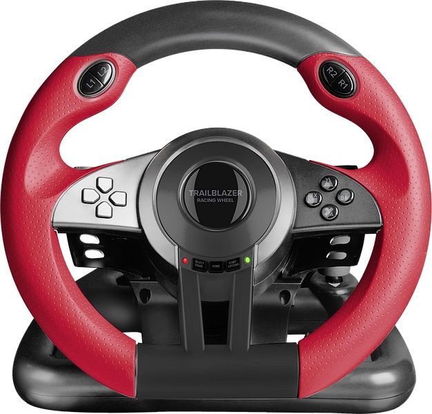 Кермо Speed Link Trailblazer Racing Wheel (SL-450500-BK) Black/Red USB