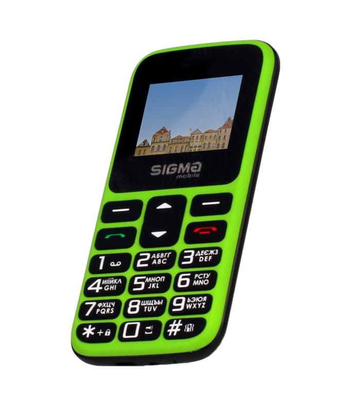 Мобільний телефон Sigma mobile Comfort 50 Hit 2020 Dual Sim Green (4827798120941)