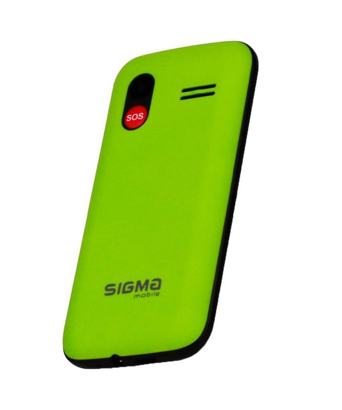 Мобільний телефон Sigma mobile Comfort 50 Hit 2020 Dual Sim Green (4827798120941)