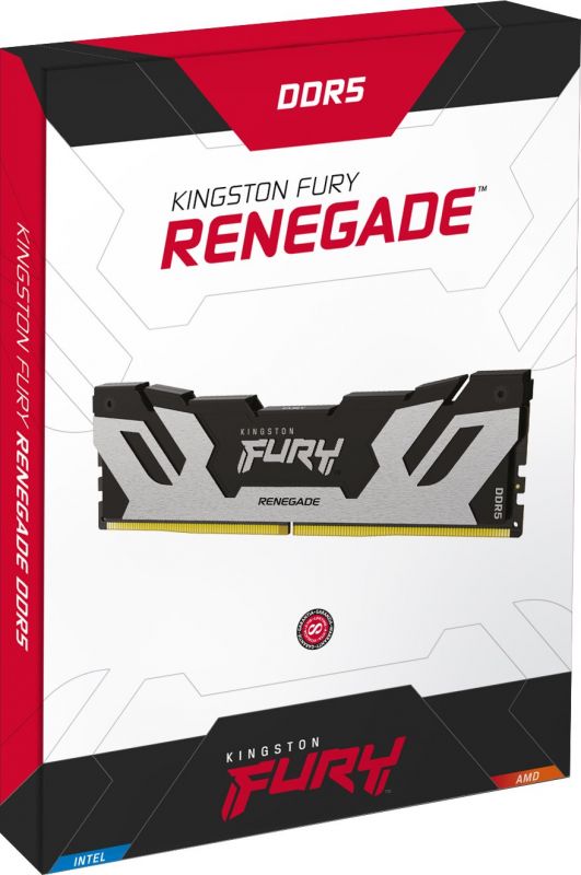 Модуль пам`яті DDR5 2x16GB/6000 Kingston Fury Renegade Silver (KF560C32RSK2-32)