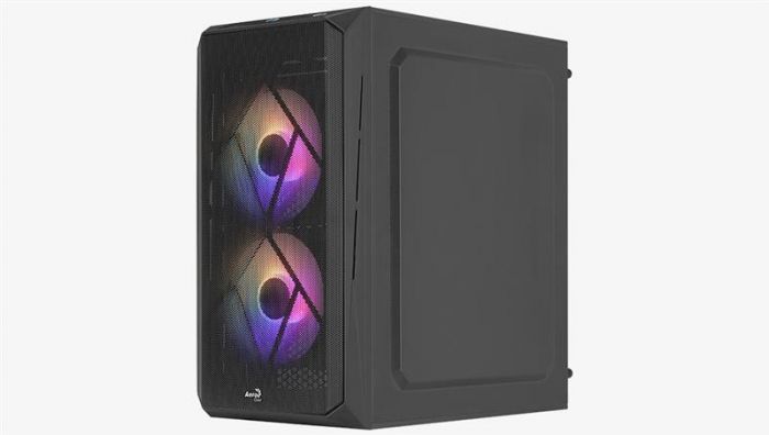 Корпус AeroCool CS-107-A-BK-v2 (ACCS-PC14032.11) Black + БЖ VX Plus 500 500W