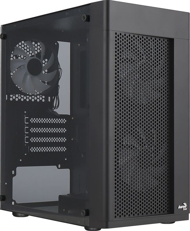 Корпус AeroCool Hexform-G-BK-v2 (ACCS-PV38033.11) Black без БЖ