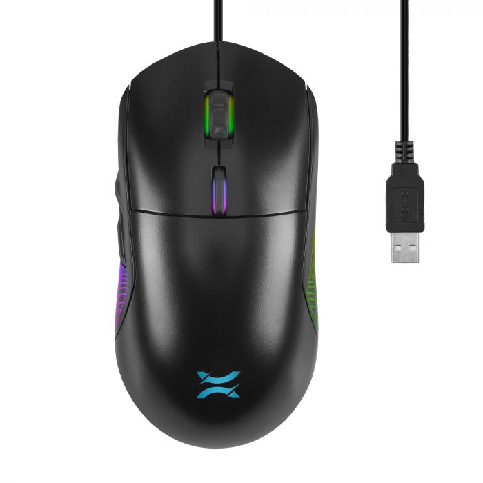 Миша Noxo Scourge Gaming mouse Black USB (4770070881965)