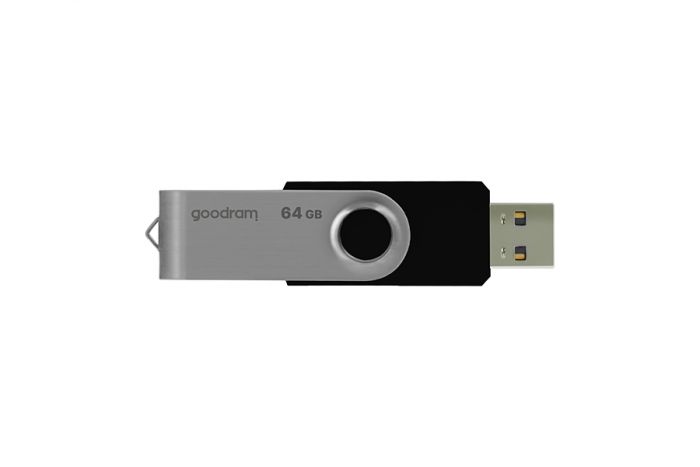 Флеш-накопичувач USB 64GB GOODRAM UTS2 (Twister) Black (UTS2-0640K0R11)