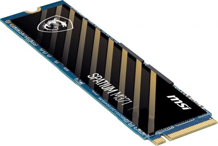 Накопичувач SSD 500GB MSI Spatium M371 M.2 2280 PCIe 3.0 x4 NVMe 3D NAND TLC (S78-440K160-P83)